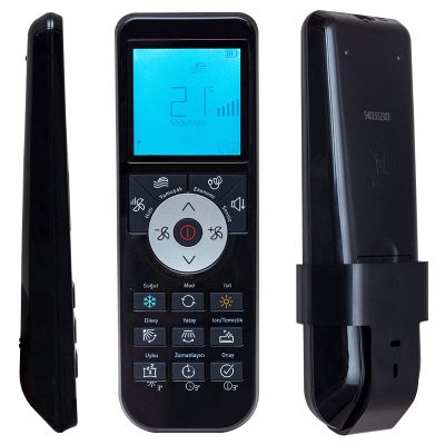 ARÇELİK XHY-W6009-1 KLİMA KUMANDASI SİYAH ORJİNAL KUMANDA