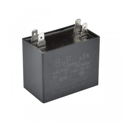 Kare Kondansatör 8 µF 450 VAC - 50-60 Hz