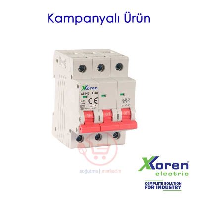 Xkoren-trifaze-C-tipi-Otomatik-Sigortalar