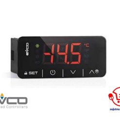 EVCO - Dijital Termostat EV3X21N7 Defrost Kontrollü Dokunmatik Ekranlı Tek Porblu ( Prob Dahil )