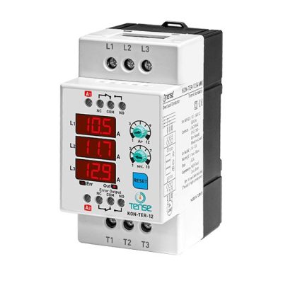 KON-TER-12 12A 5,5KW Dijital Kontaktör ve Termik Röle TENSE